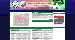 Desktop Screenshot of mayoyouths.ie